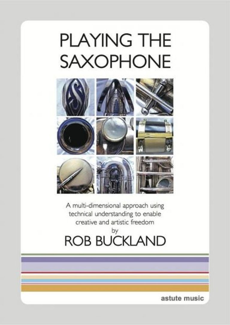 Playing the Saxophone book By Rob Buckland Rob Buckland