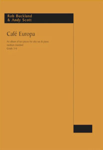 Work: Café Europa (alto sax & piano)