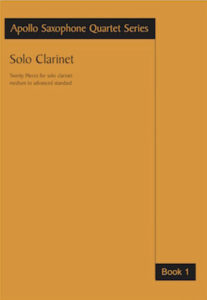 Work: Clarinet Solos Book 1