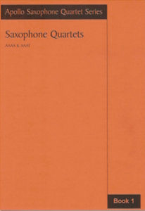 Work: Saxophone Quartets Book 1